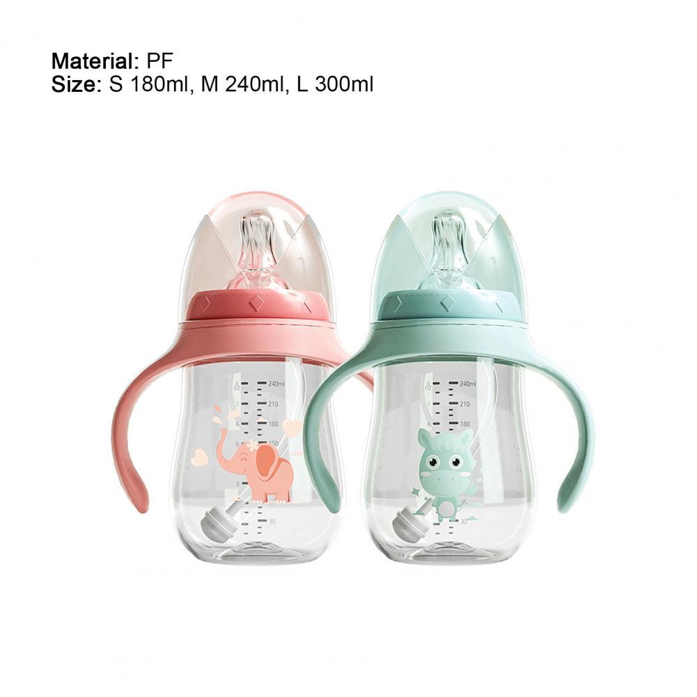 180Ml/240Ml/300Ml Bình Sữa Cho Bé Nhẹ Đa Năng Mềm Rộng Cỡ Nòng Bình Sữa Cho Trẻ Sơ Sinh Nước sữa Uống
