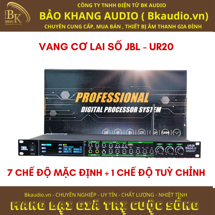 Vang cơ lai số UR20-J.B.L