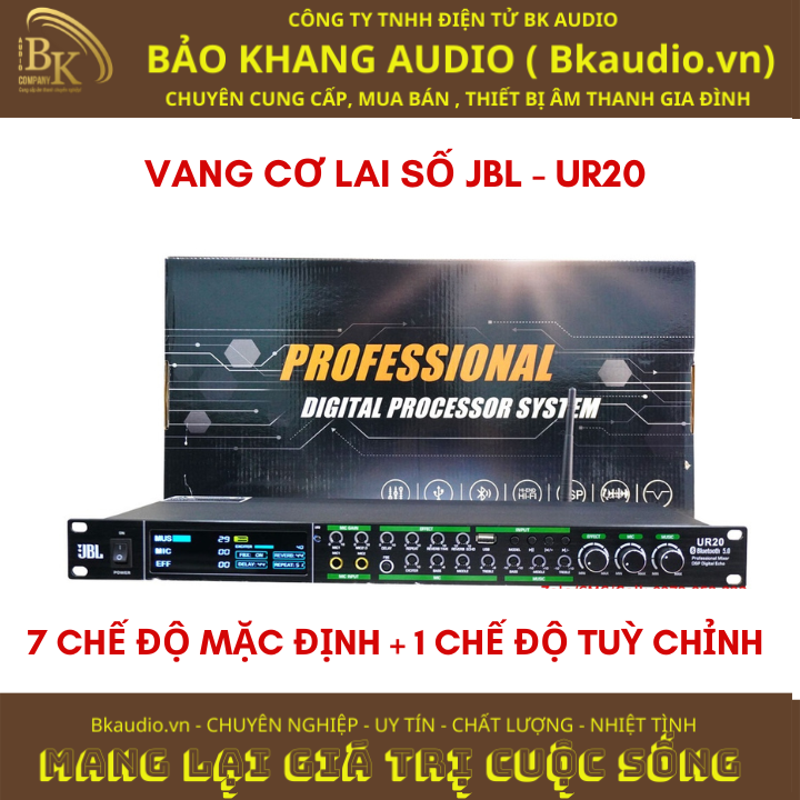 Vang cơ lai số UR20-J.B.L ( còn gọi là máy trộn âm thanh )