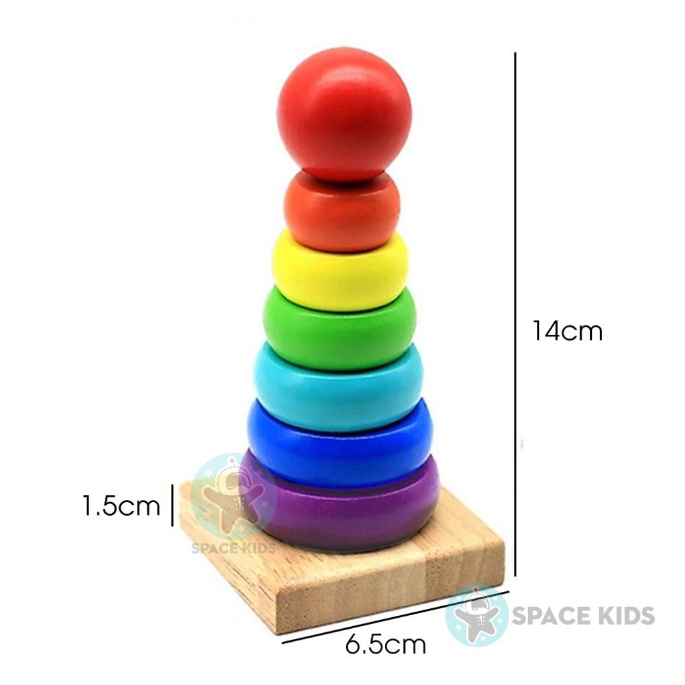 Đồ chơi gỗ cho bé Combo 4-7 món đồ chơi Montessori cho bé tư duy, phát triển trí tuệ