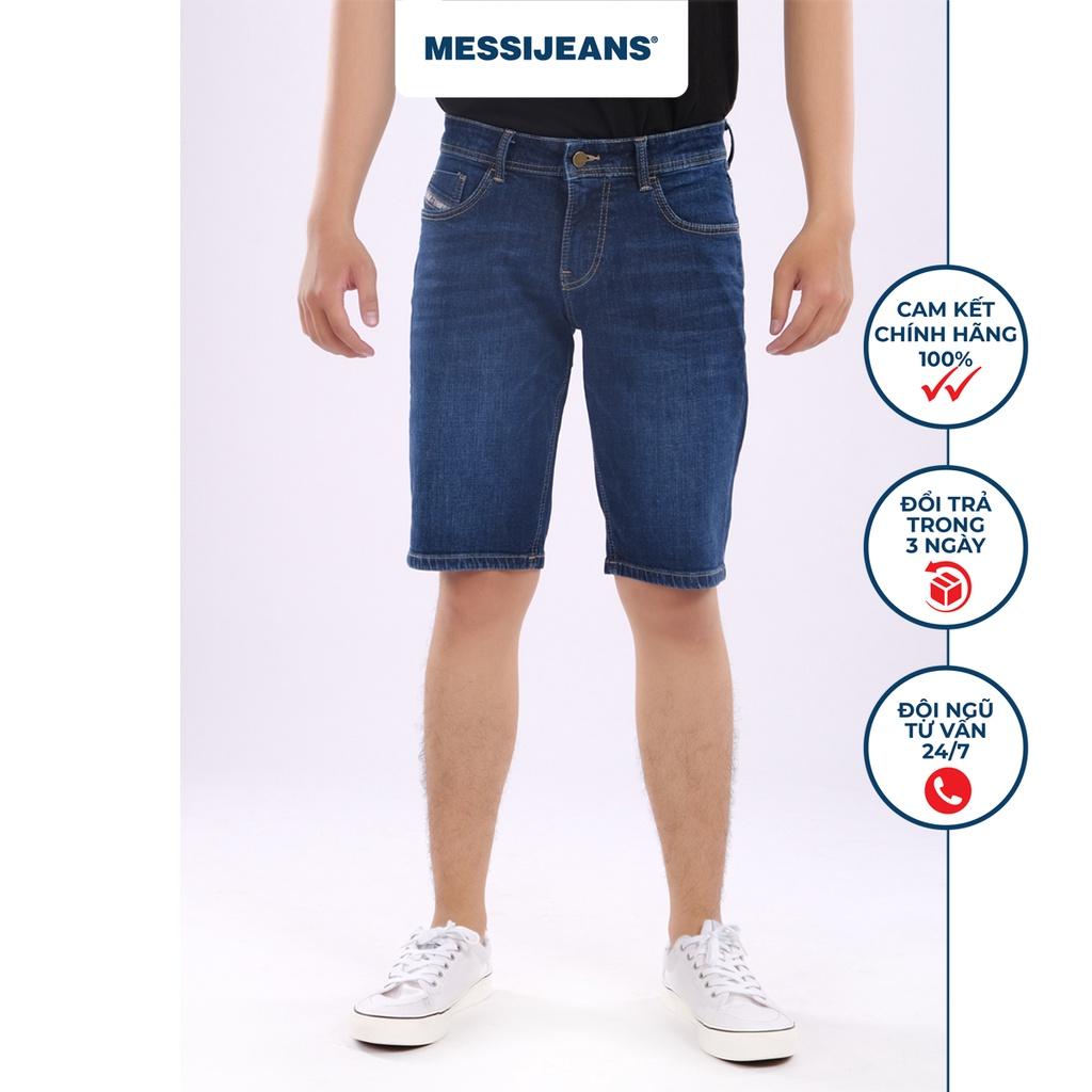 Quần nam short jeans MESSI MJB0196