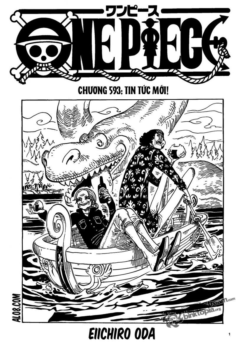 đảo hải tặc - one piece chapter 593 1