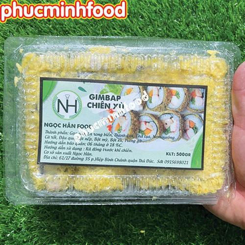 Gimbap Hàn Quốc Chiên Xù Giòn Rụm - Hộp 500Gram