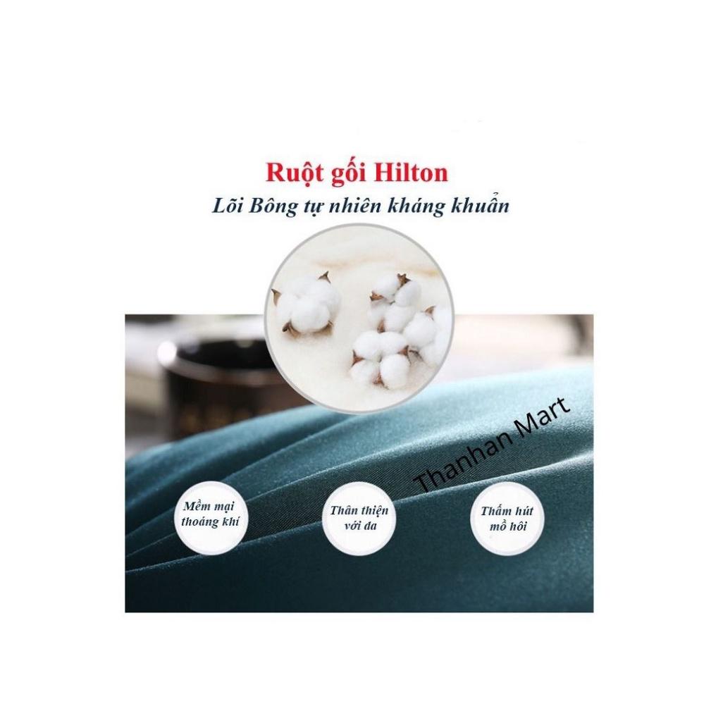 Ruột gối hơi Hilton cao cấp Miha Bedding, combo 2 ruột gối hilton loại 1,3kg/đôi