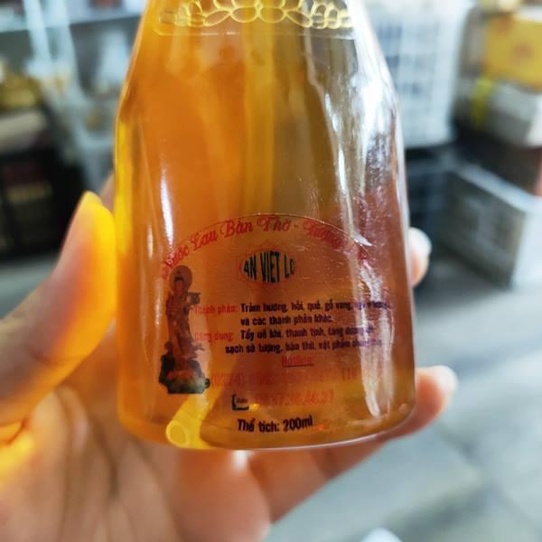 Nước tắm Phật,lau Tượng,tẩy uế NGŨ VỊ bàn thờ dạng XỊTcao cấp-SIÊU Tiện lợi,Tiết kiệm