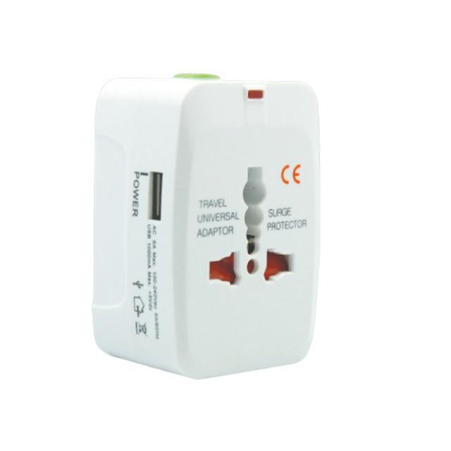 Ổ CẮM DU LỊCH TÍCH HỢP CỔNG USB TA3 MPE