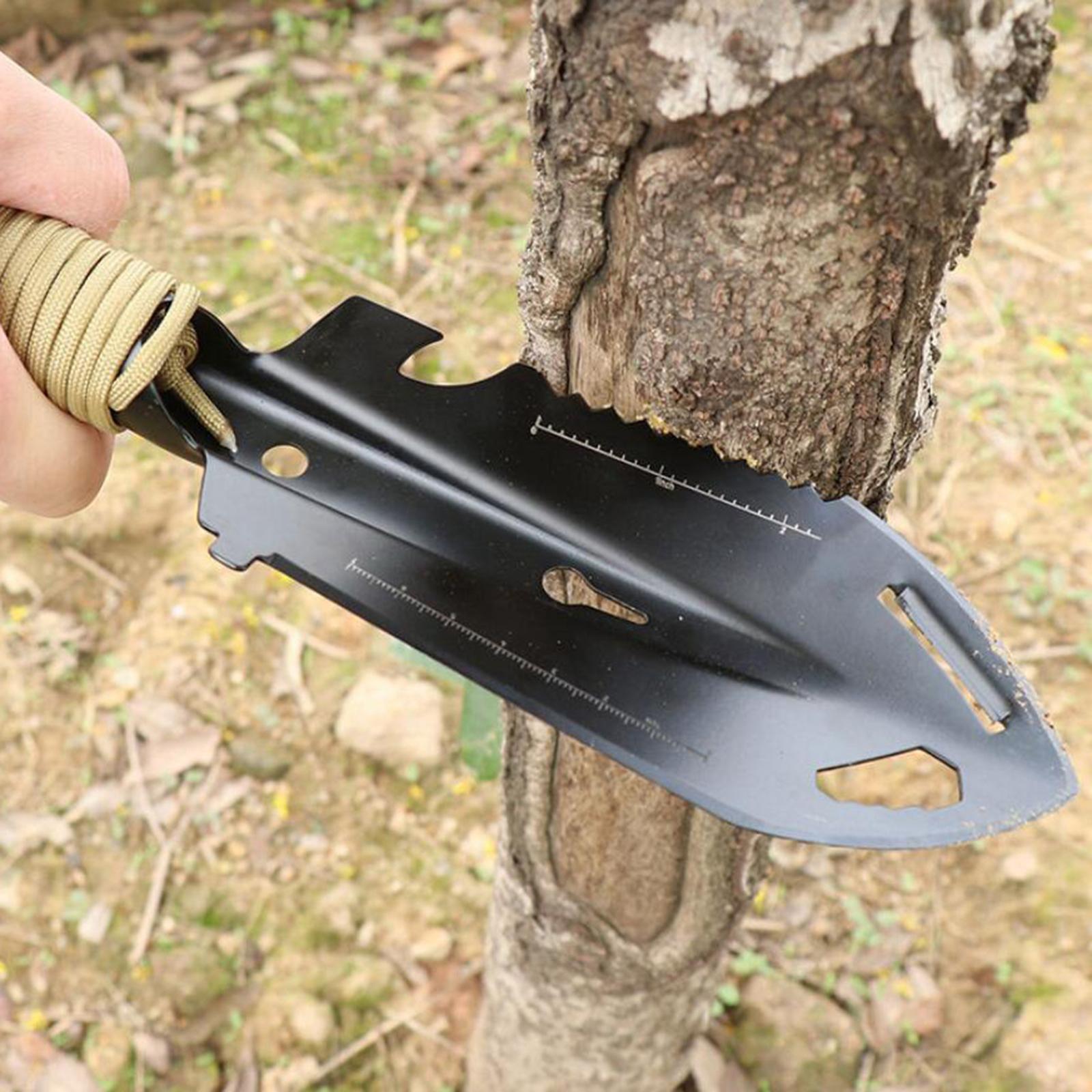 Pocket Camping Shovel Trowel Metal Garden Detecting Spade