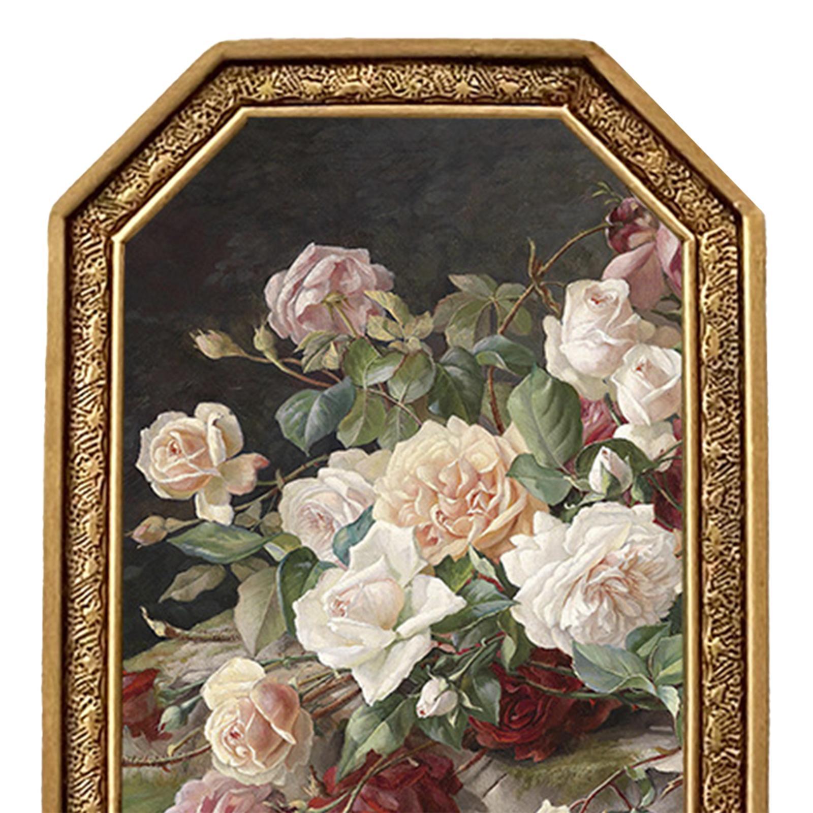 Photo Frame Vintage Style Ornate Picture Frame for Wedding Home Office Decor