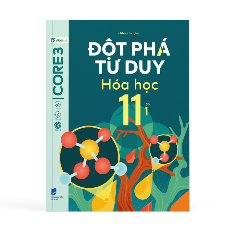 Sách - Đột phá tư duy Hóa Học 11 tập 1 - Nhóm tác giả -  Nhà xuất bản Dân Trí - WinBooks