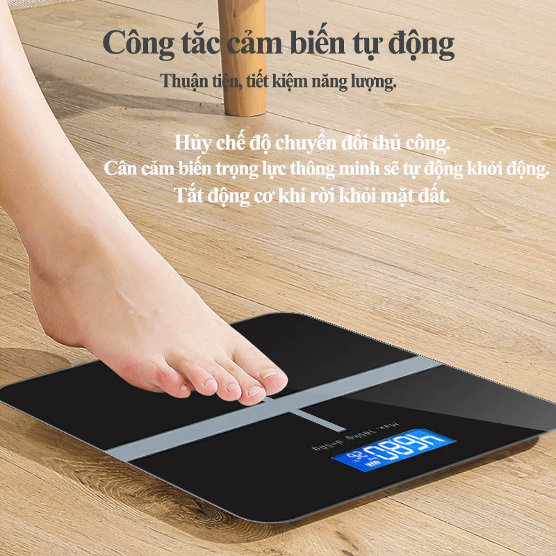 Cân sức khỏe điện tử chữ thập 180kg độ chính xác cao - Cân Sức Khoẻ Màn Hình Hiển Thị LCD - Hàng chính hãng