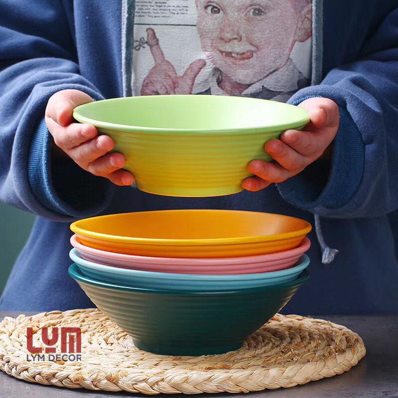 (SẴN) Bát tô sứ pastel phong cách Bắc Âu 19cm, tô phở, tô canh - Sứ cao cấp không chì