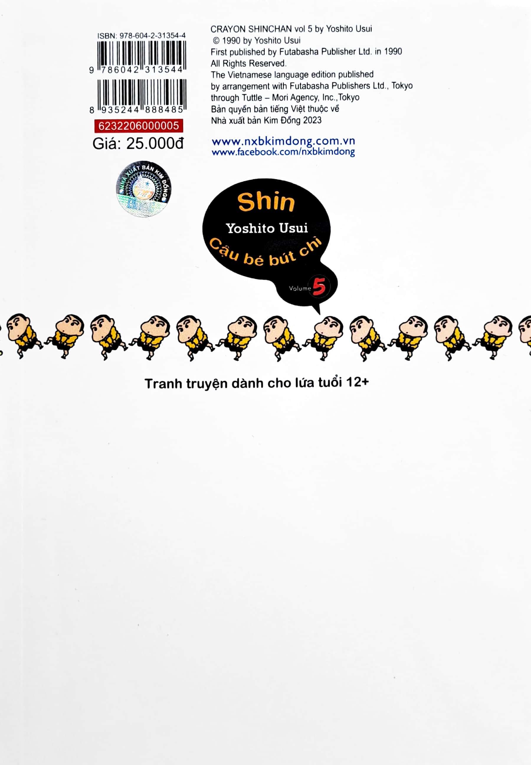 Shin - Cậu Bé Bút Chì - Tập 5 (Tái Bản 2023)