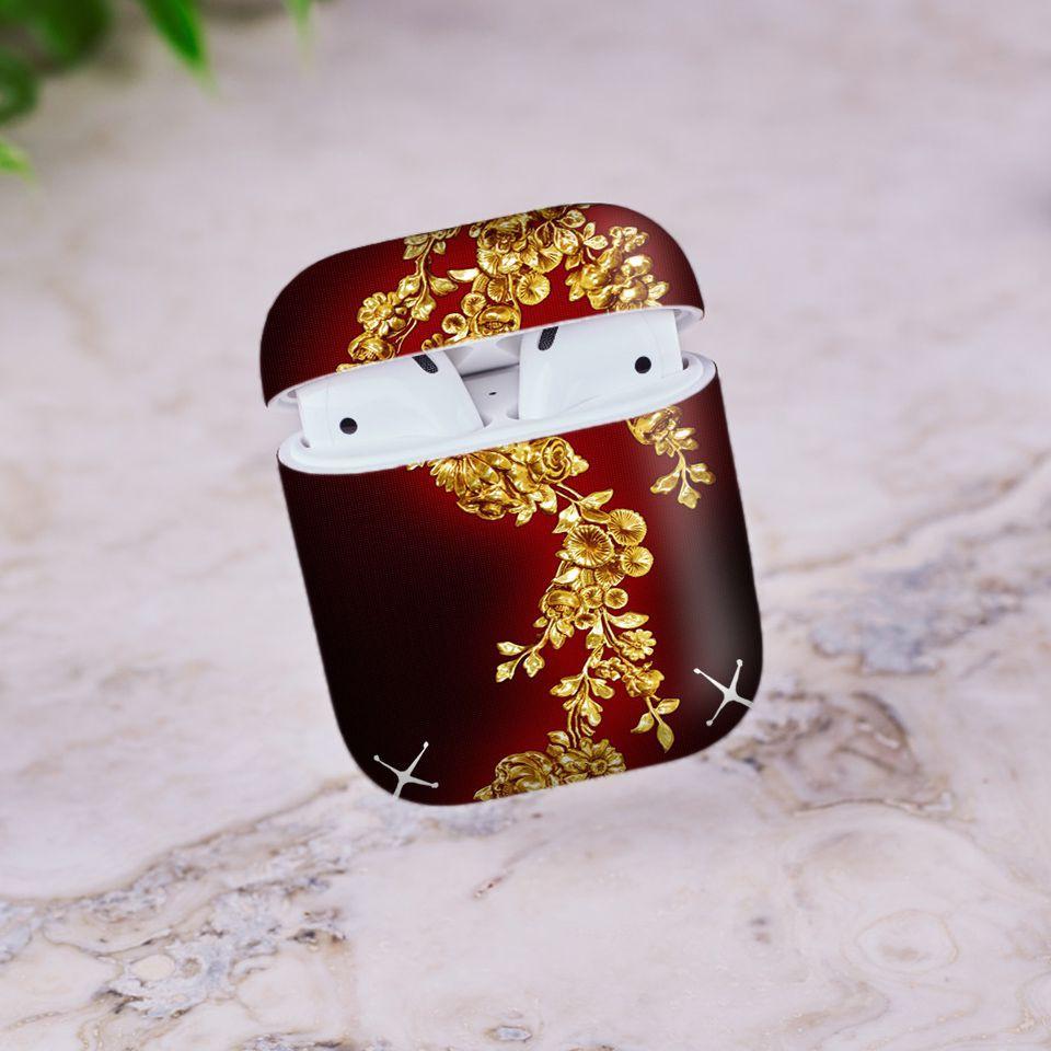 Miếng dán skin cho AirPods in hình thiết kế - atk173