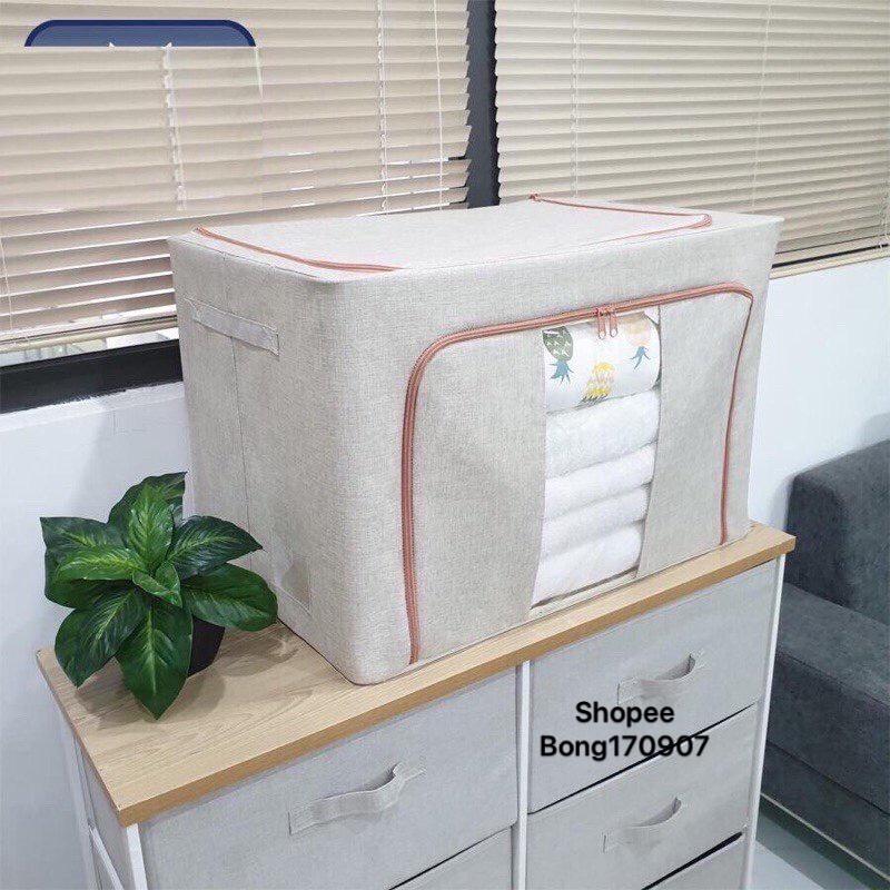 Combo 2 thùng vải canvas theo phong cách Bắc Âu size max