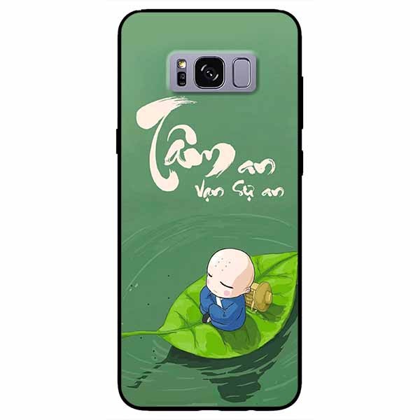 Ốp lưng dành cho Samsung S8 mẫu Tâm Chiếc Lá