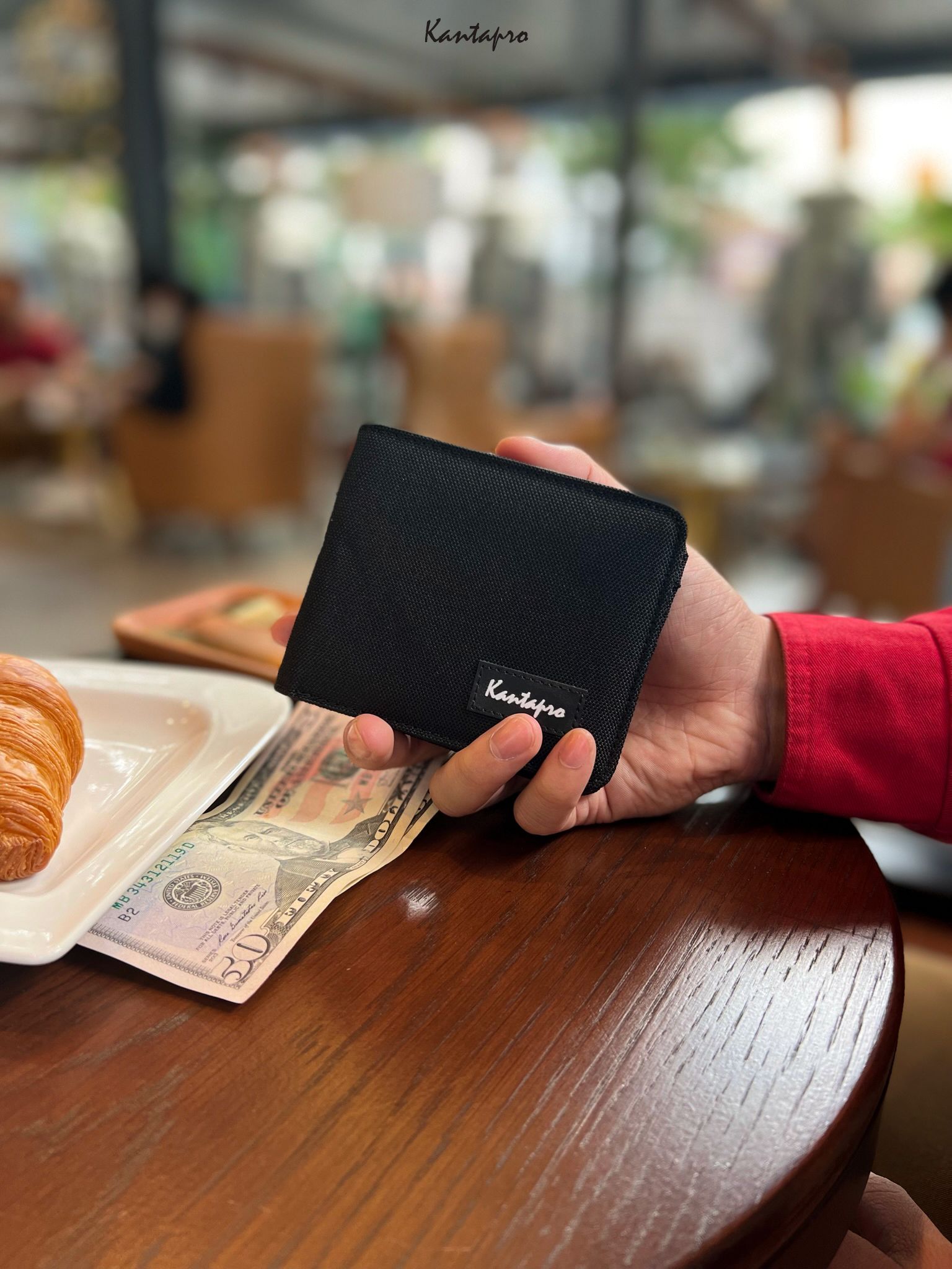 Vi vải Polyester KANTAPRO dáng ngang - Pol Wallet