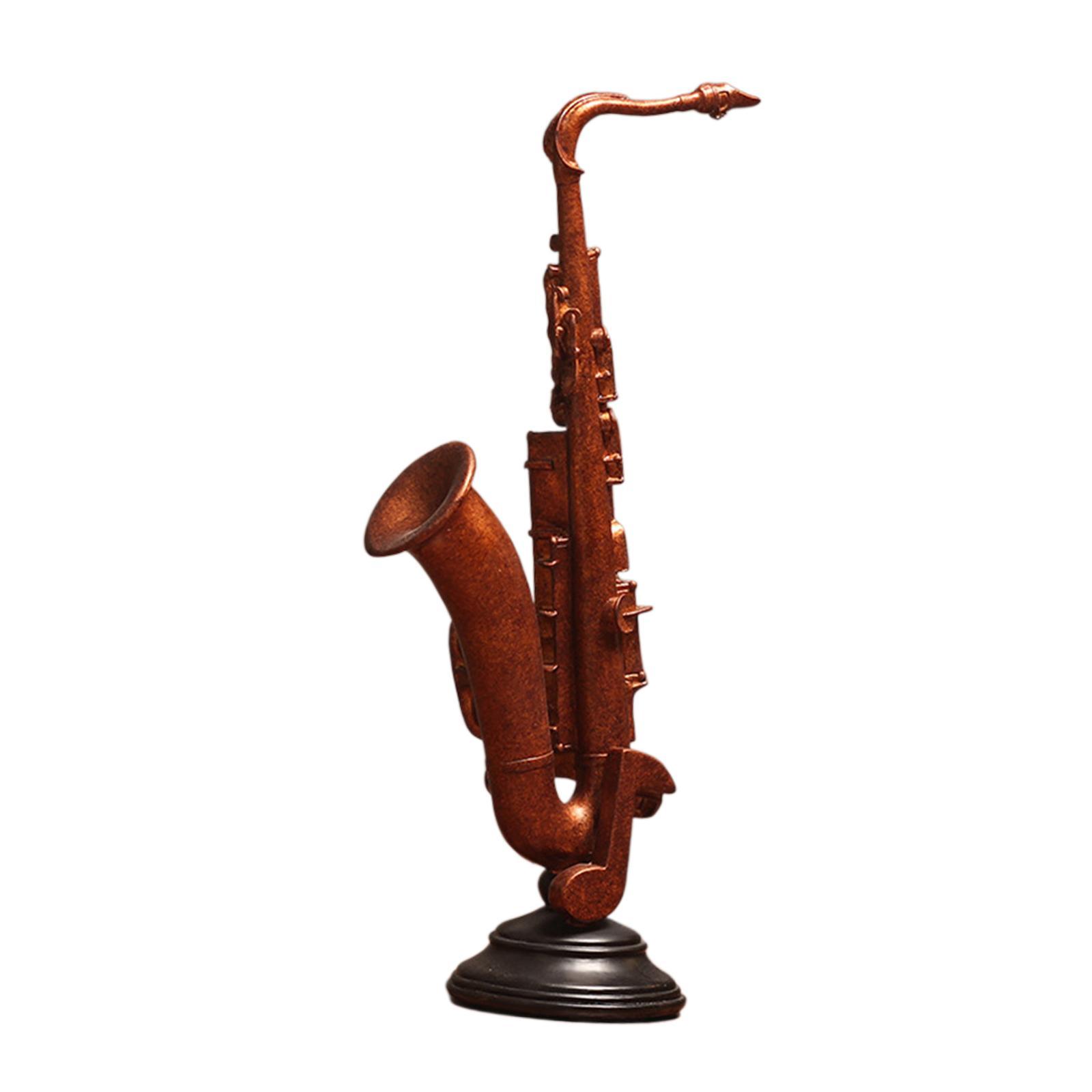 Musical Instrument Figurine with Base Nordic Statue Home Ornament Statue