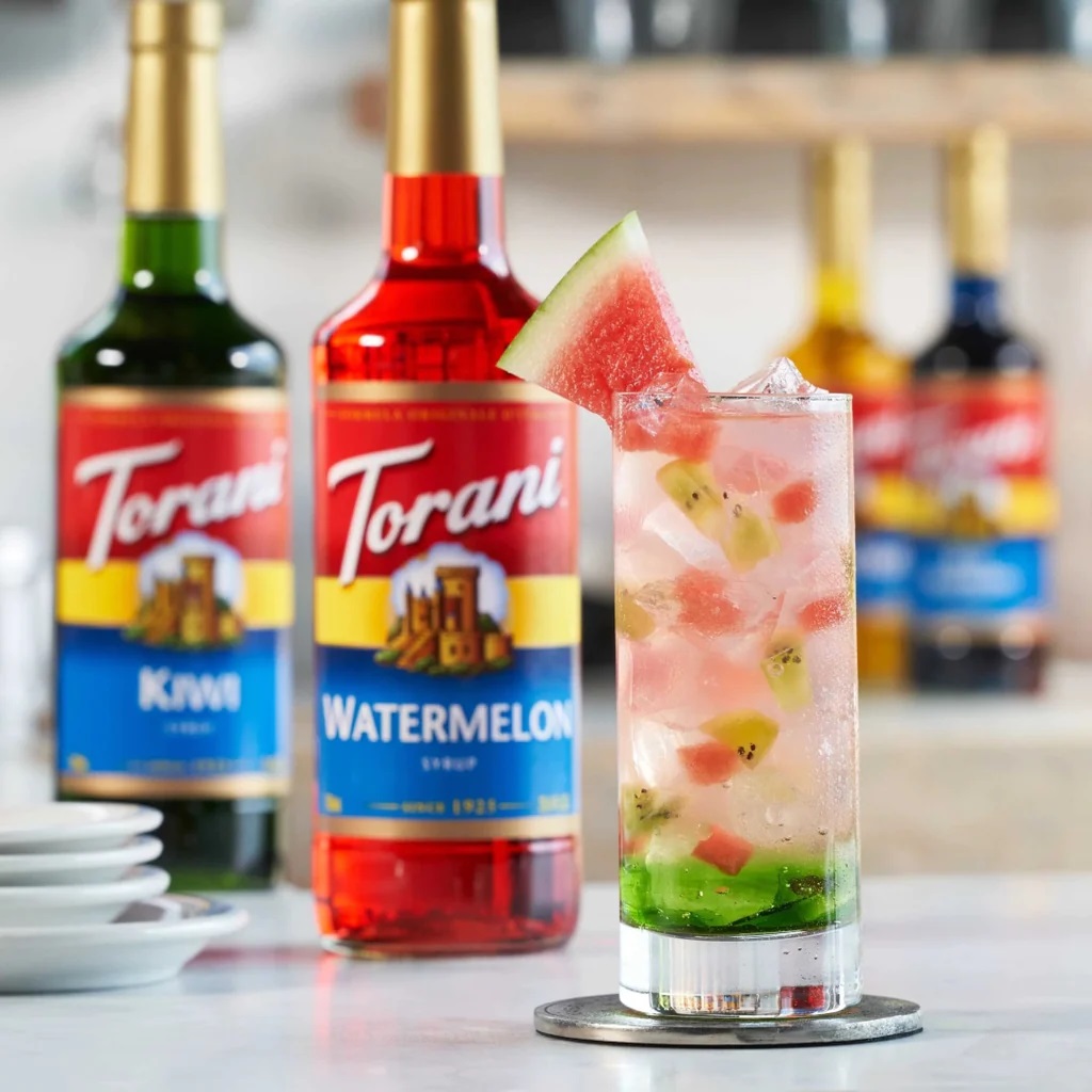 Sirô Pha Chế Vị Dưa Hấu Torani Watermelon Syrup 750ml