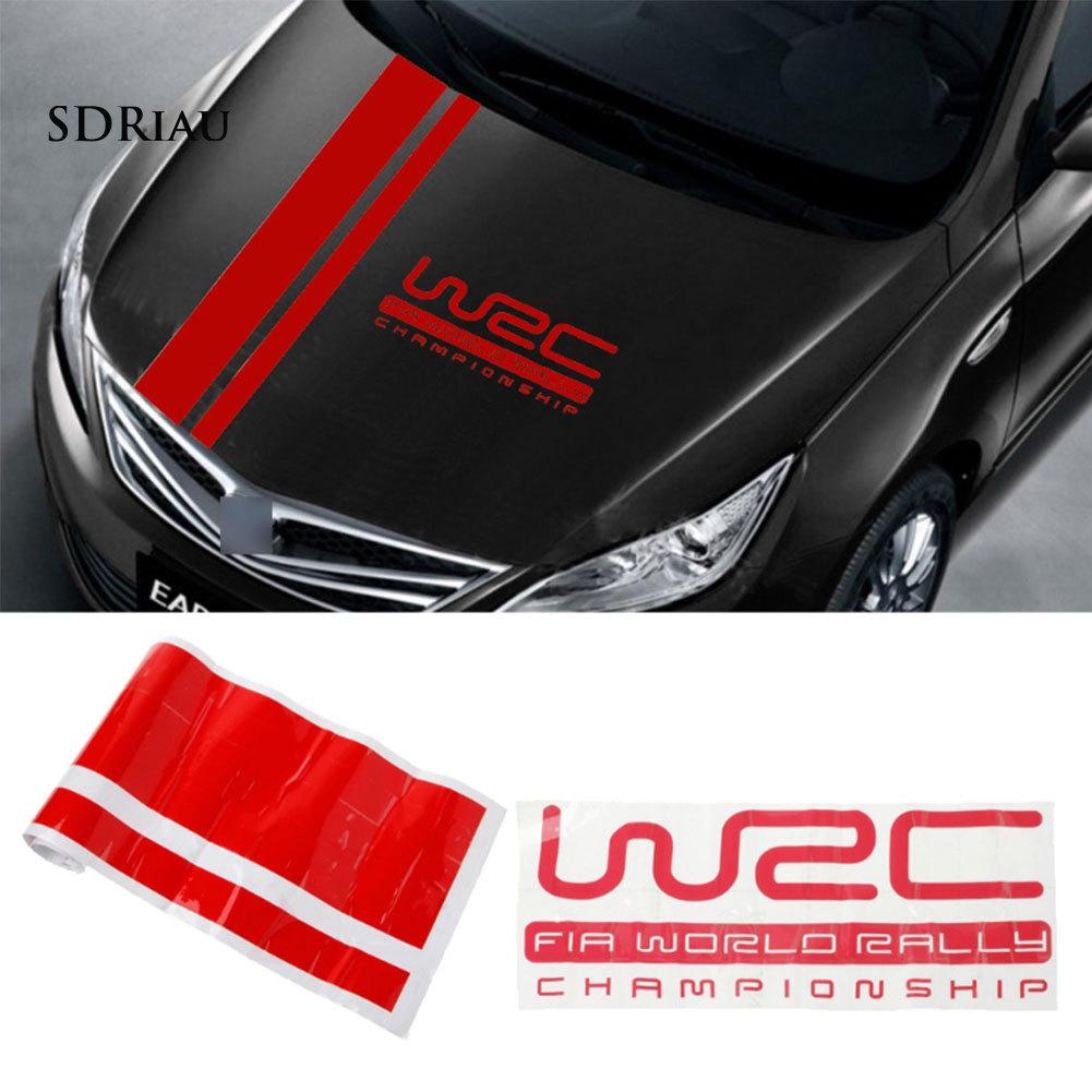 Bộ 2 Miếng Dán Chữ Cái Trang Trí Xe Hơi