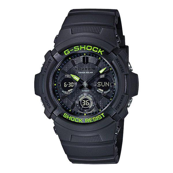 Đồng Hồ Nam Dây Nhựa Casio G-Shock AWR-M100SDC-1ADR Năng Lượng Mặt Trời | AWR-M100SDC-1A