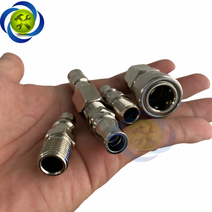 Bộ 5 đầu nối hơi nhanh WADFOW WQP3673 ren 13mm
