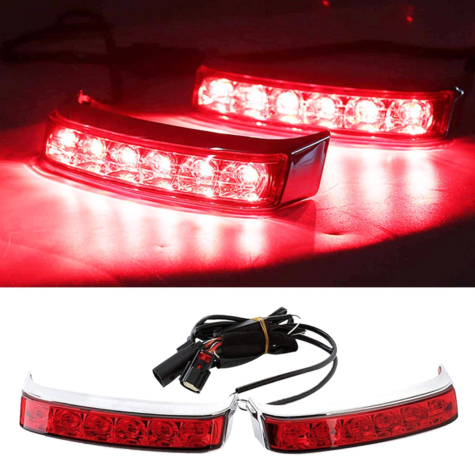 Saddlebag Tail Light Lamp for 14-18 Parts Acc Cover