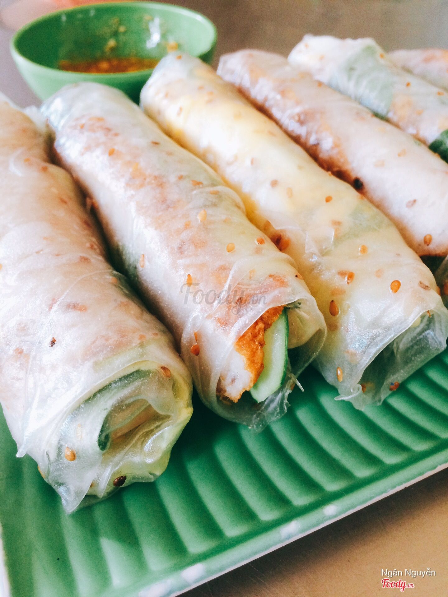 Combo 5 Bánh tráng cuốn 400g/gói (Bánh tráng mè, bánh tráng gỏi cuốn mè Hồng Phát đặc sản Phan Rang)
