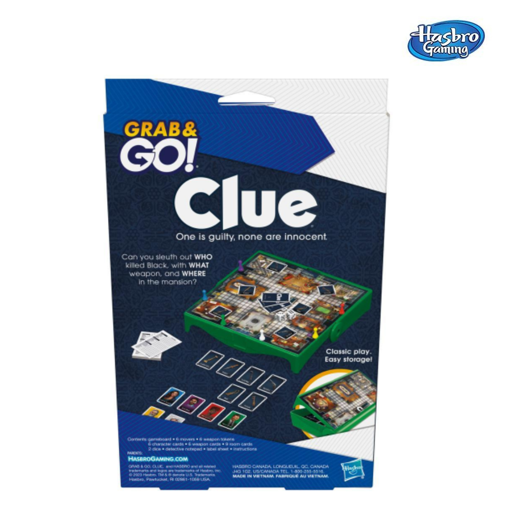 Đồ Chơi Truy Tìm Manh Mối Có Nhân Vật Grab &amp; Go Clue F8251
