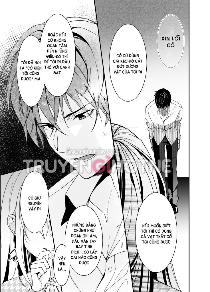 [21+] vở kịch kích tình, sếp khó tính của tôi thật ra lại là gã biến thái chapter 5.2 7