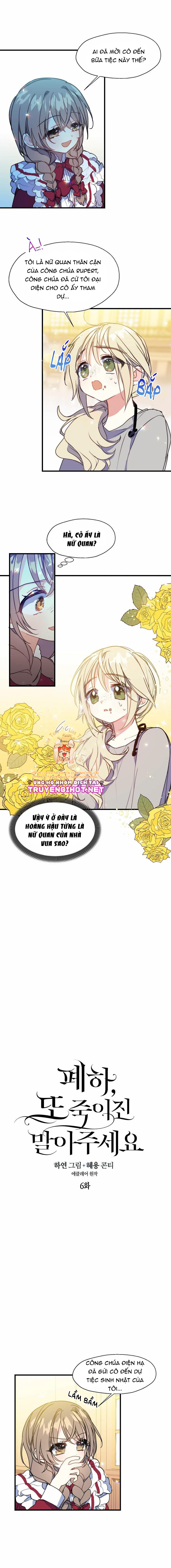 bệ hạ, xin đừng giết tôi!! chapter 6 5