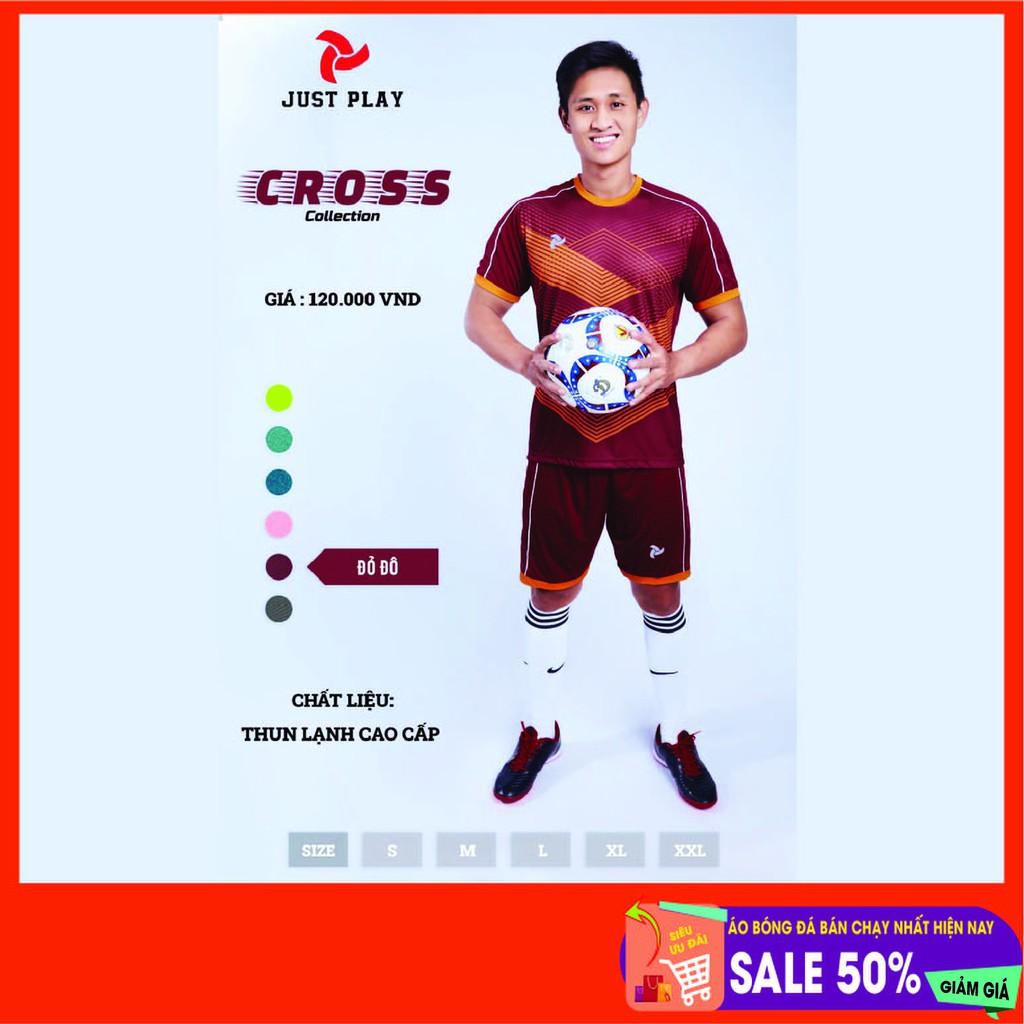 Bộ quần áo thể thao, Bộ áo bóng đá không logo JP CROSS 2021 - 2022 sẵn kho, giá tốt