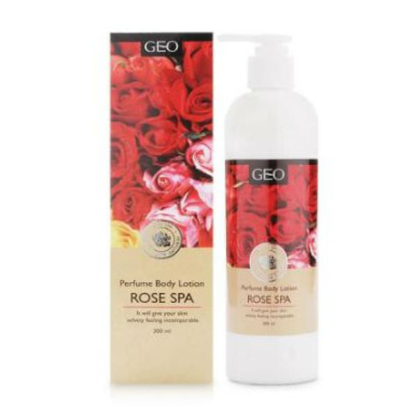 Sữa Dưỡng Thể Trắng Da Hương Hoa Hồng Perfume Body Lotion Rose Spa Geo_Py45 (300ml)