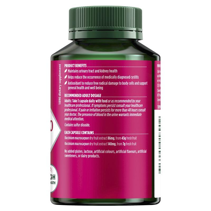 Nature's Own High Strength Cranberry 50000mg 90 Capsules