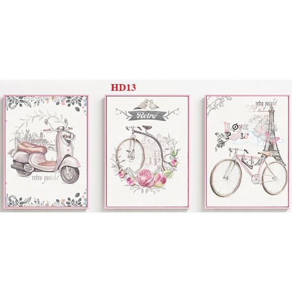 Bộ 3 Tranh Treo Tường Hiện Đại Phong Cách Bắc Âu - Bộ sưu tập nhiều mẫu tranh treo tường hiện đại