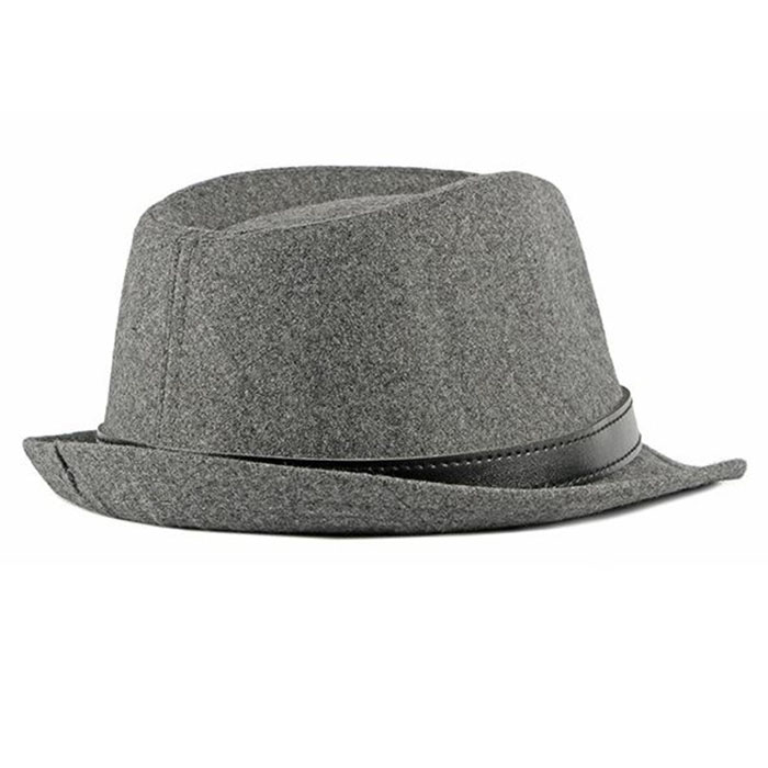 Mũ phớt cao bồi Fedora Classic thắt da cực chất cho nam và nữ