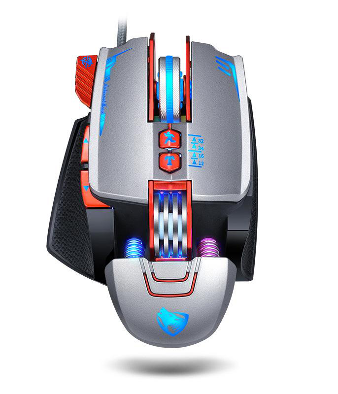 Chuột Gaming T-Wolf V9 Led USB - Hàng Chính Hãng