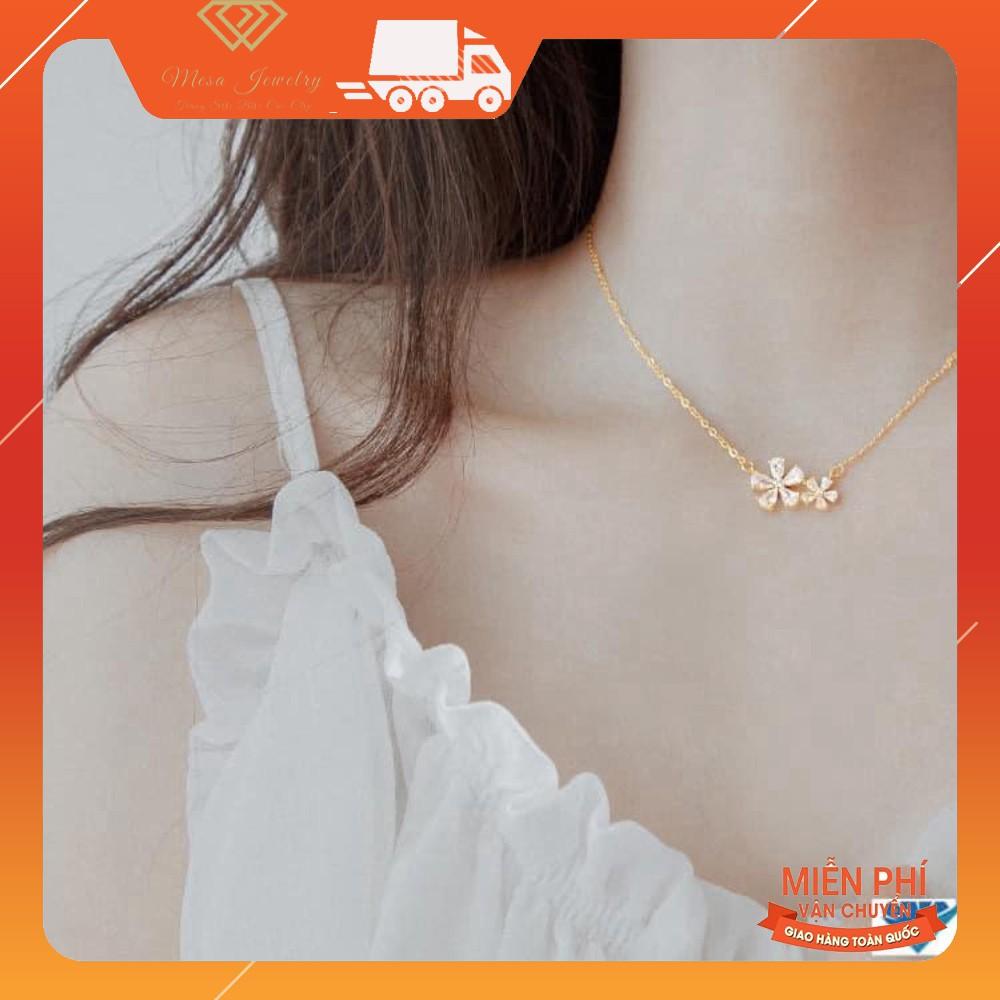 DÂY CHUYỀN NỮ LIỀN MẶT HOA 5 CÁNH