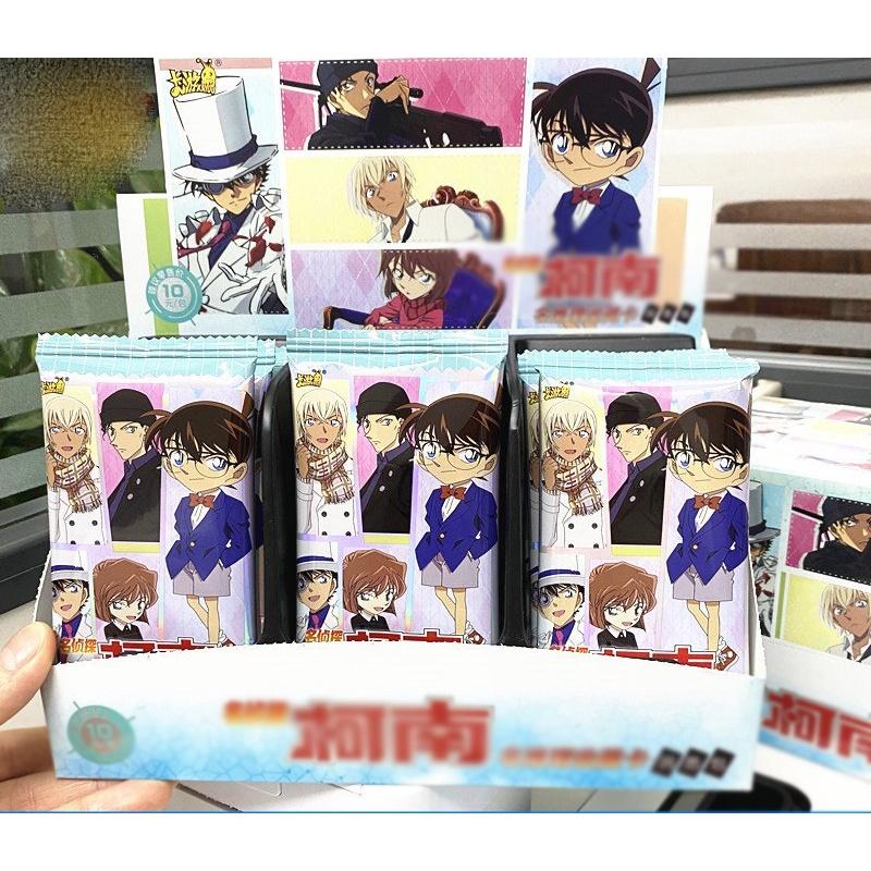 (M80) Pack ảnh thẻ CONAN THÁM TỬ LỪNG DANH set card gacha nhân phẩm anime chibi