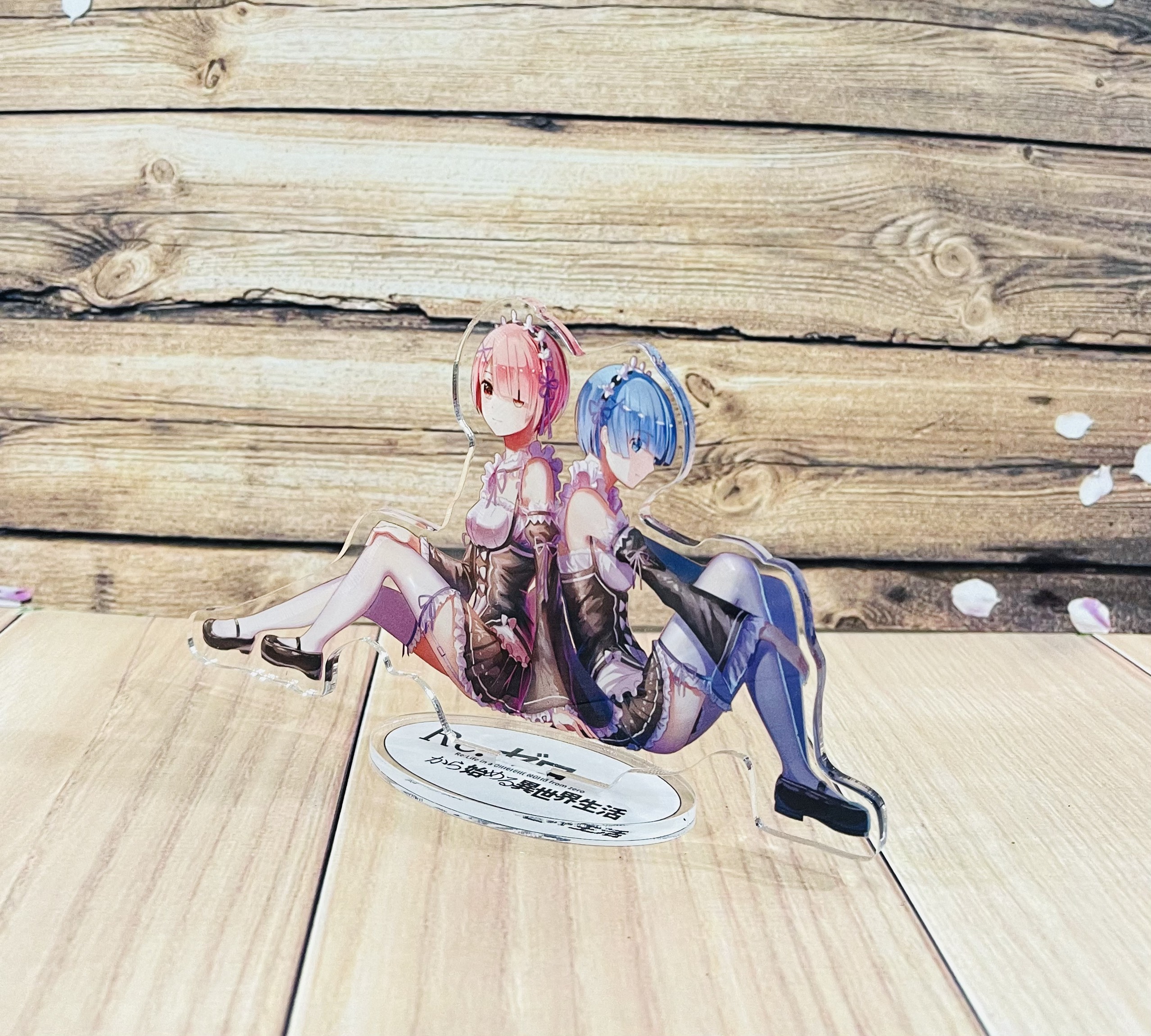 Standee Re:Zero mô hình mica trong nhiều mẫu