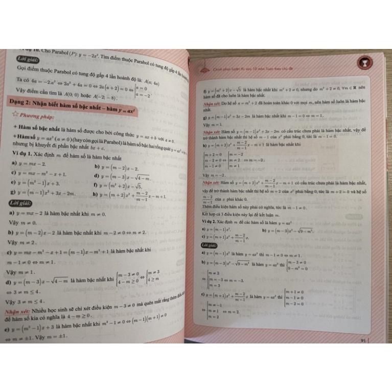 Sách - Chinh phục luyện thi vào lớp 10 môn Toán theo chủ đề