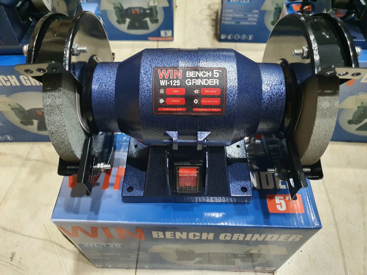 Máy mài hai đá WI-150 6&quot; Bench Grinder