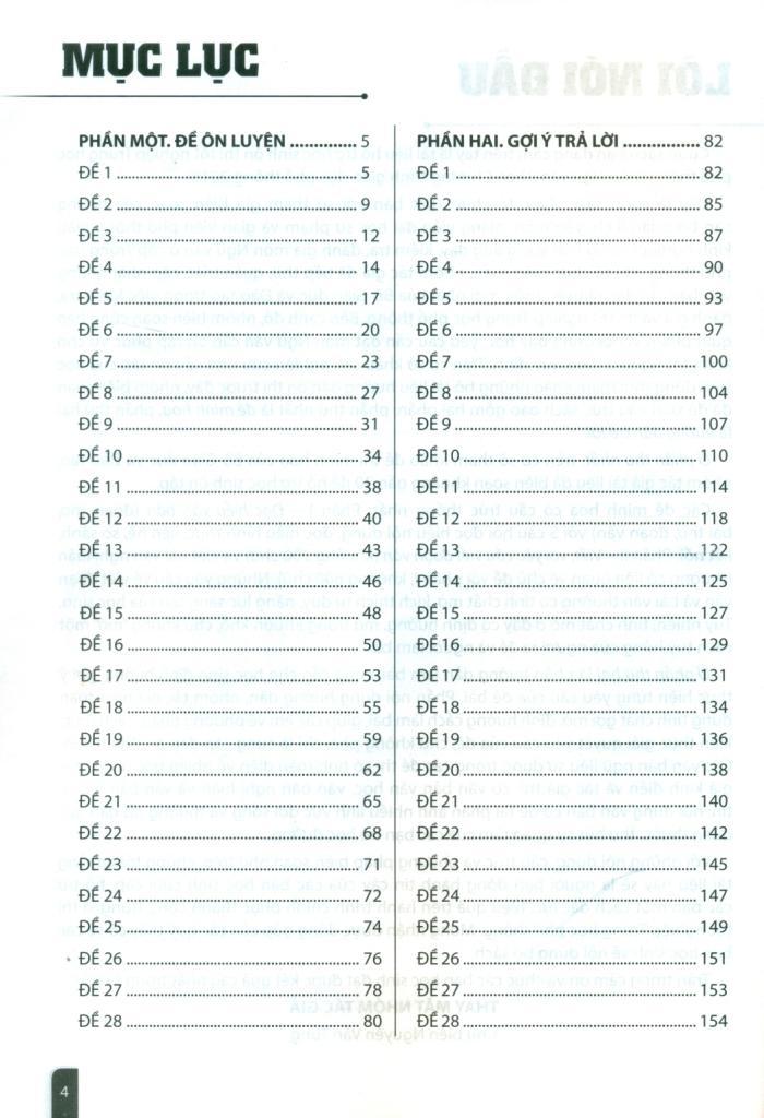 Sách - Đề Ôn Thi Tốt Nghiệp Trung Học Phổ Thông - Môn Ngữ Văn (Theo Chương Trình Giáo Dục Phổ Thông 2018) - ảnh 4