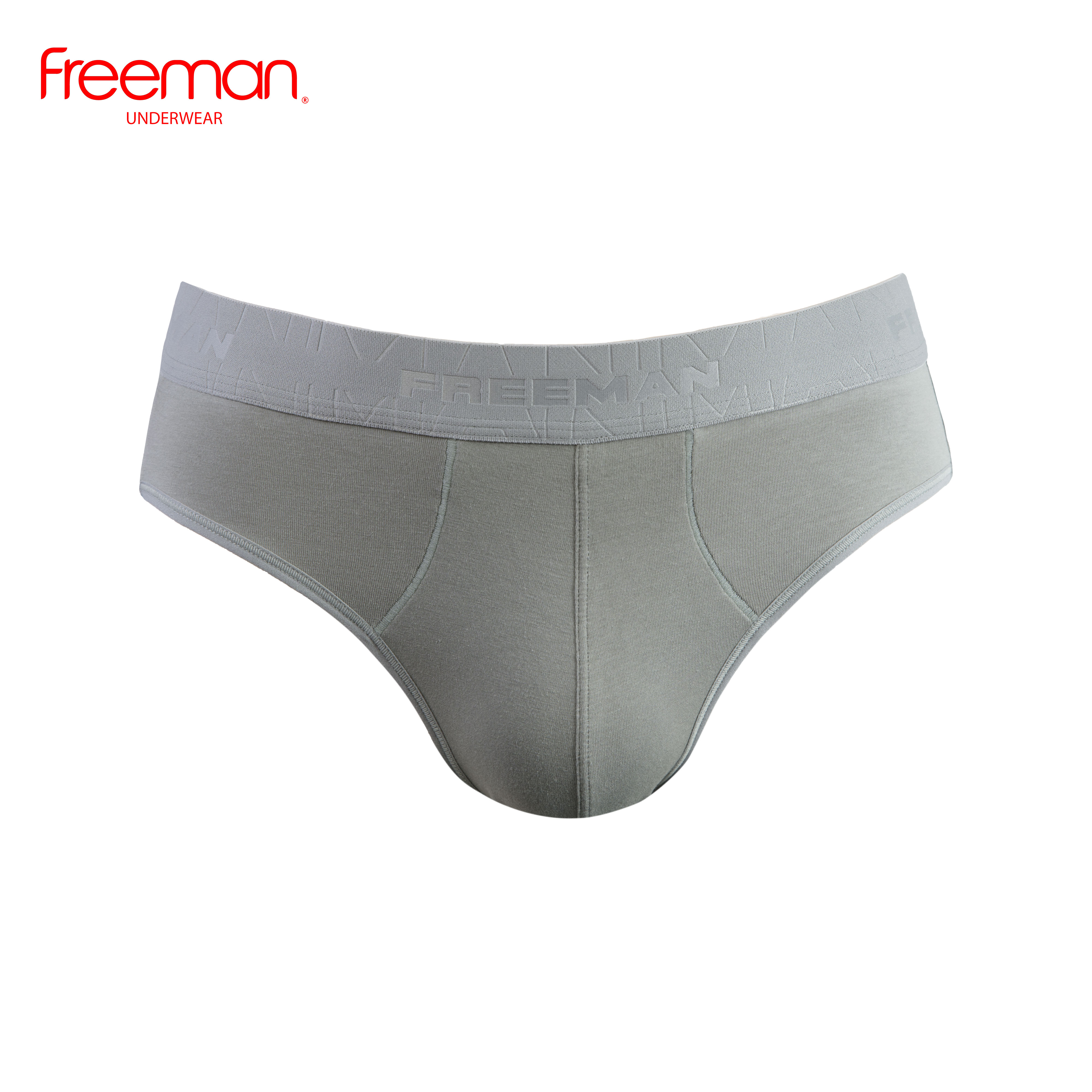 Combo 3 Quần lót nam Freeman chất liệu cotton spandex thấm hút mồ hôi tốt, thiết kế lưng bản lớn trẻ trung 6057