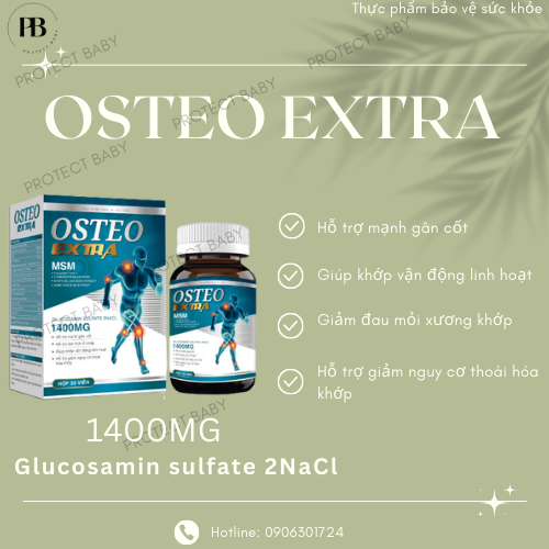 Viên xương khớp Osteo Extra