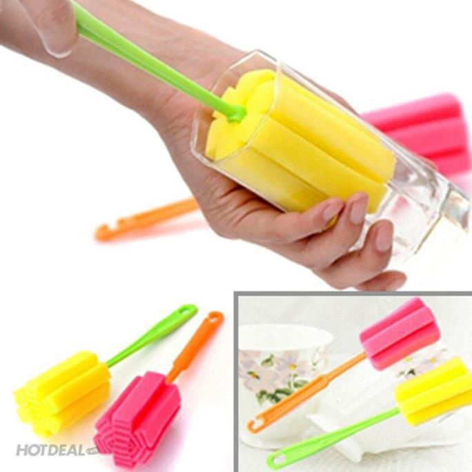 Que rửa cốc bọt biển