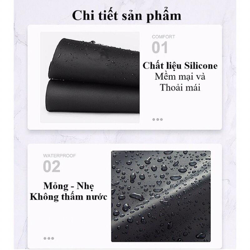 Mũ bơi người lớn COOSA - SC4606 chất liệu Silicone cao cấp ngăn ướt tóc.