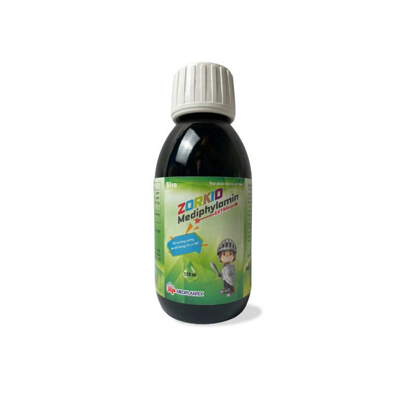 MEDIPLANTEX - Zorkid Mediphylamin - Giảm viêm đường hô hấp, tăng cường chức năng miễn dịch