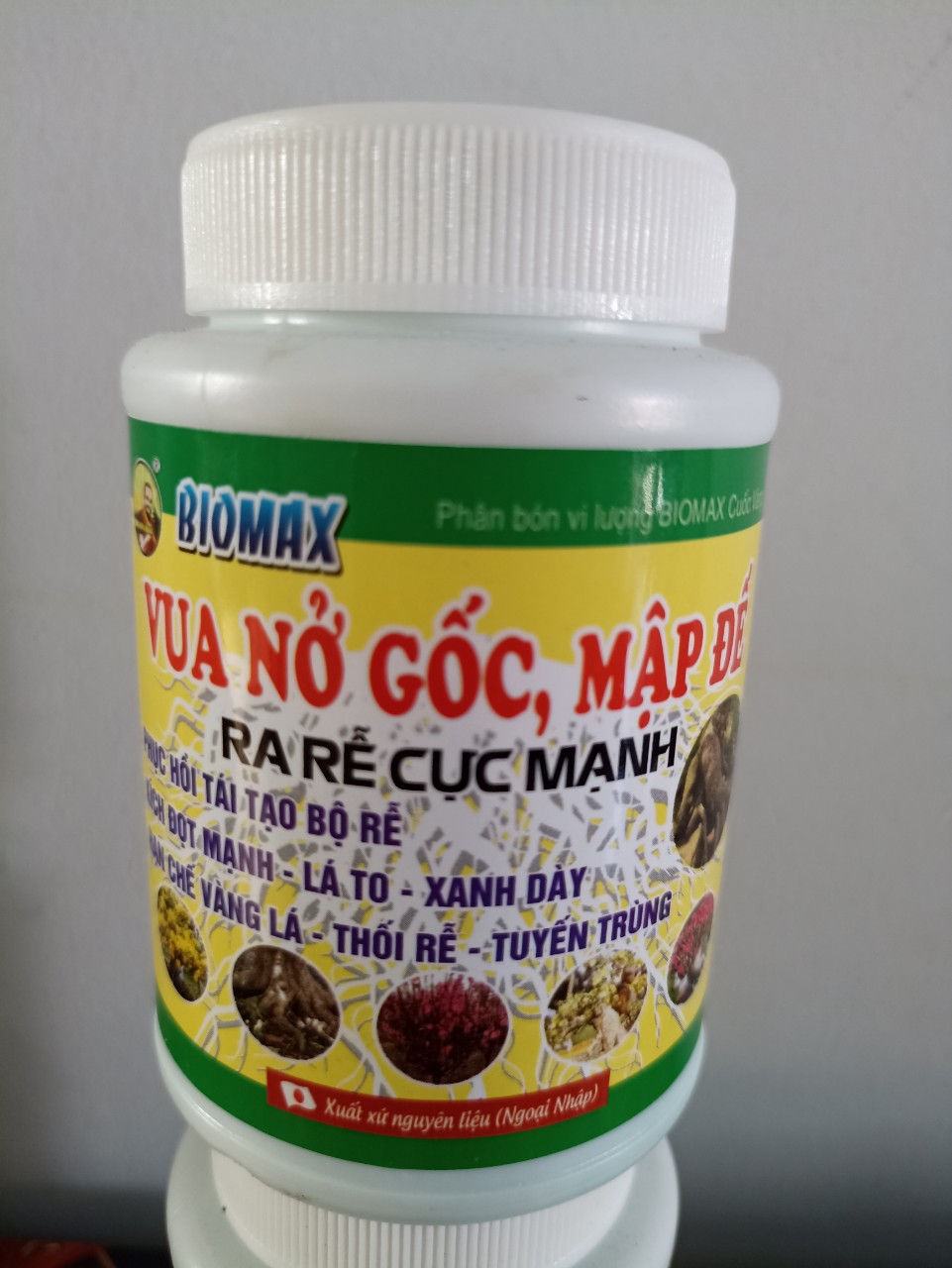 Phân bón vi lượng VUA NỞ GỐC, ra rễ cực mạnh - chai 100 gram