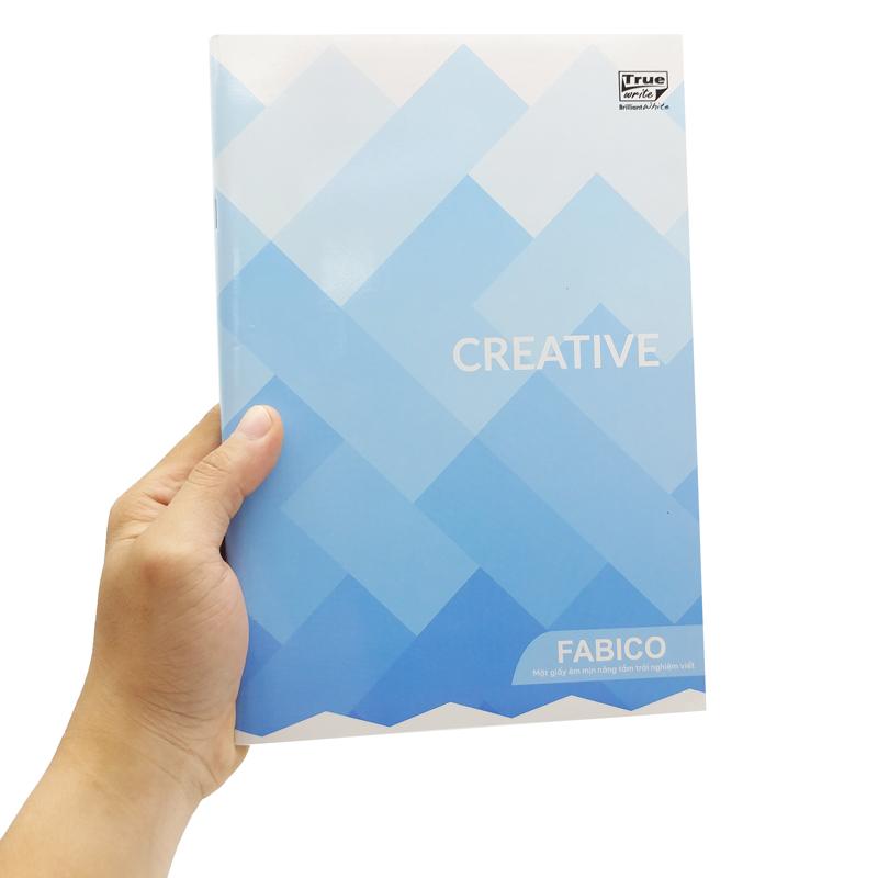 Tập Sinh Viên 4 Ly Ngang 200 Trang 80gsm Truewrite White - Elephant FI622572 - Màu Xanh Dương