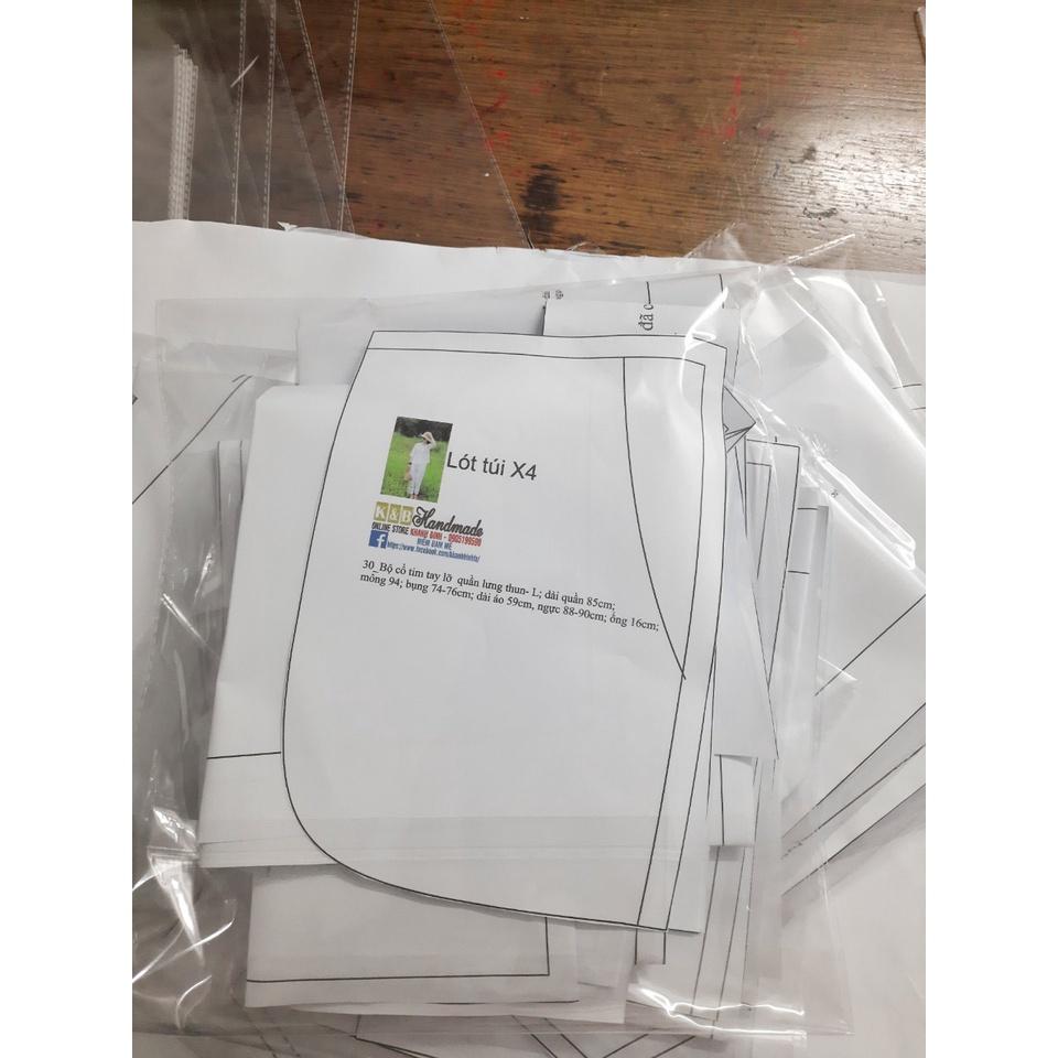 Rập giấy mã 25 (BẢN VẼ) rập đầm